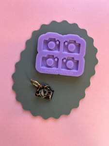 Photography camera hoop charm mould