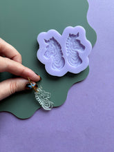 Load image into Gallery viewer, Domed &amp; Engraved Zebra moulds - Animal moulds for resin jewellery
