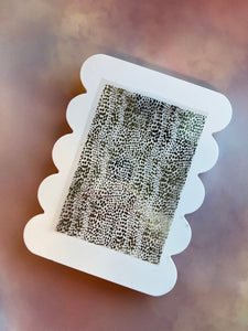 Resin foils - Zebra print