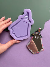 Load image into Gallery viewer, Ghost Witch pocket mirror mould - Limited Edition

