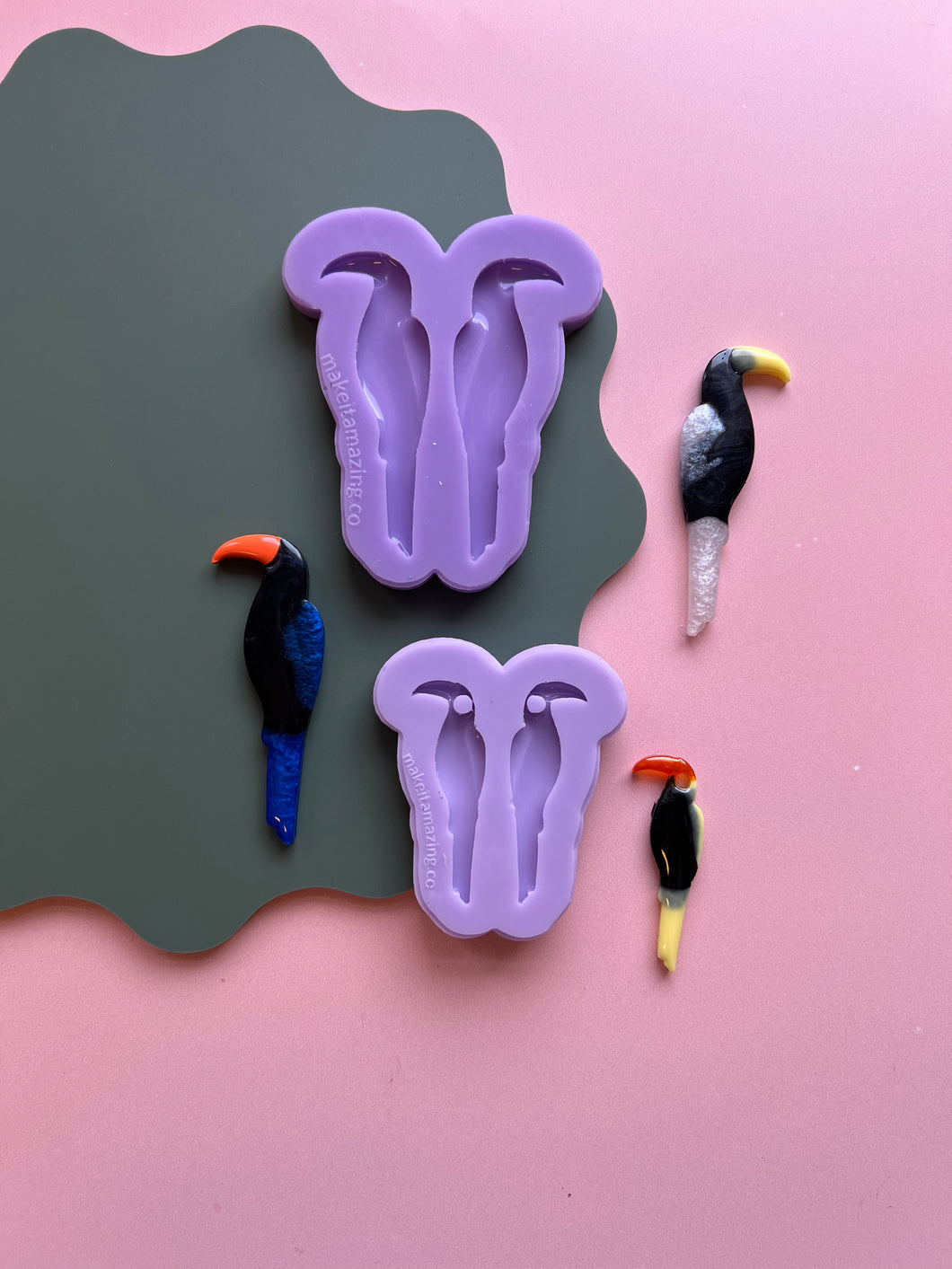 Domed Toucan moulds