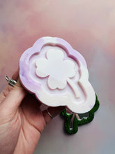 Load image into Gallery viewer, Lucky four leaf clover pocket mirror mould
