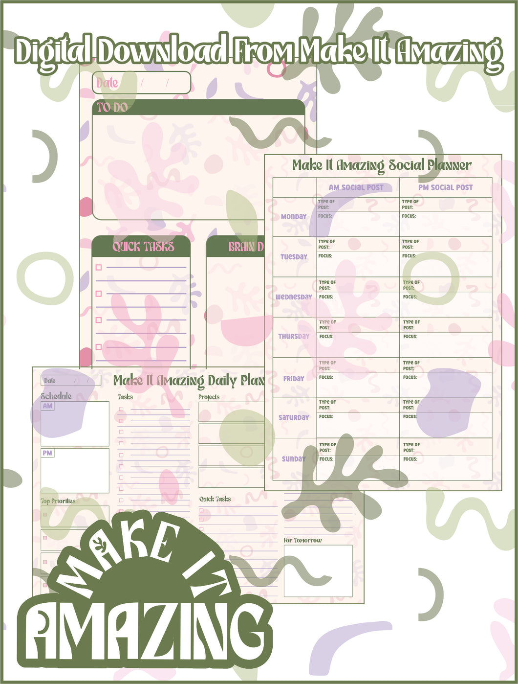 MIA Planner Bundle