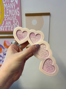 BGRADE catchphrase hearts (individual in listing)