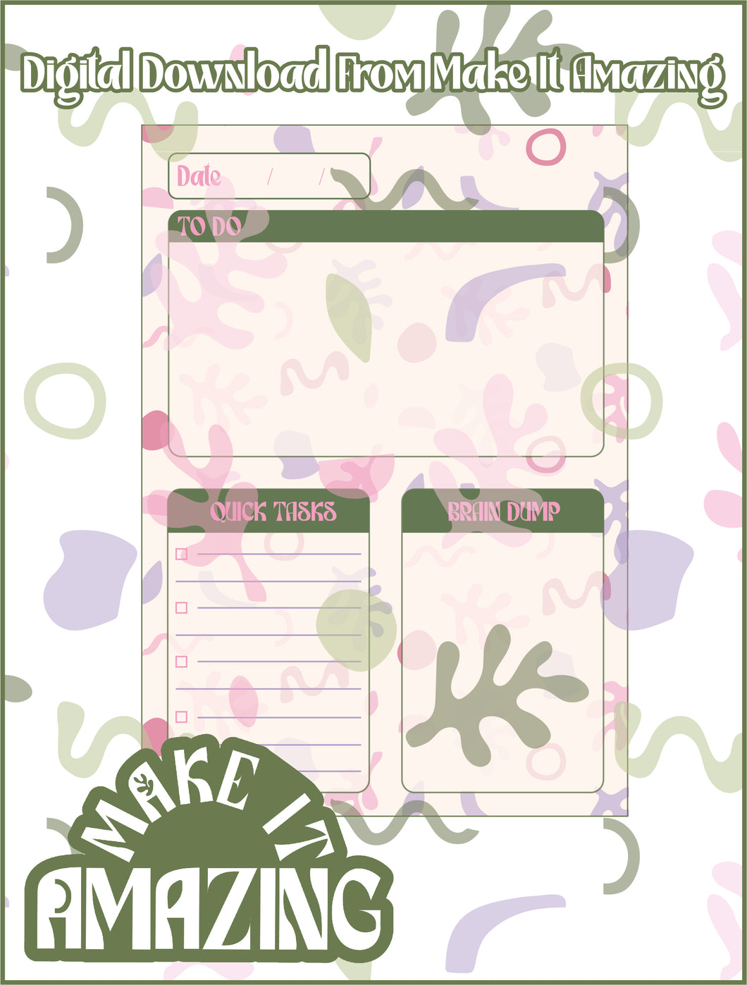 MIA Note Pad Sheets