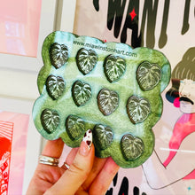 Load image into Gallery viewer, 6 pair mini cheese plant monstera silicone mould
