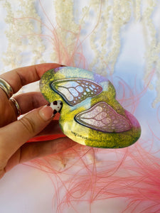 Single butterfly wing earring silicone mould