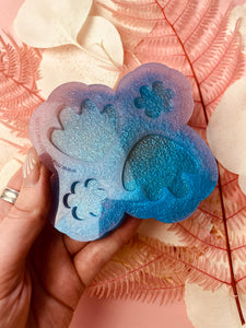 Abstract floral silicone mould