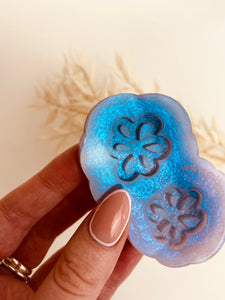 Abstract flower silicone mould