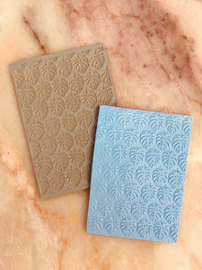 Monstera / cheese plant rubber texture mat