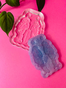 Venus earring silicone mould - supplies