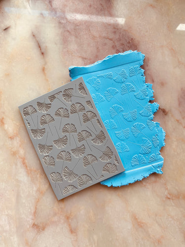 Sunflower Texture mat for polymer clay, Polymer Clay Rubber Texture mat,  Texture Tile mats, Fimo, Sculpey, Cernit #507