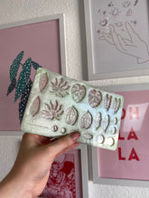 Load image into Gallery viewer, House plant botanical earring silicone mould No2 - supplies
