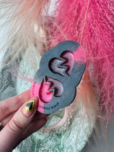 Load image into Gallery viewer, Broken heart pre domed mould - valentines mould

