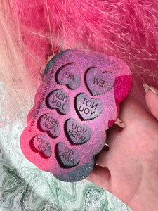 Love heart sweet anti valentines mould