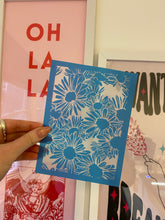Load image into Gallery viewer, Large floral pattern silk screen

