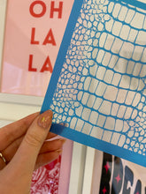 Load image into Gallery viewer, Reptile skin silk screen
