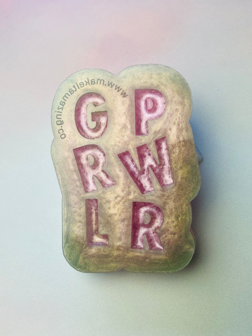 GRL PWR silicone mould pre domed effect
