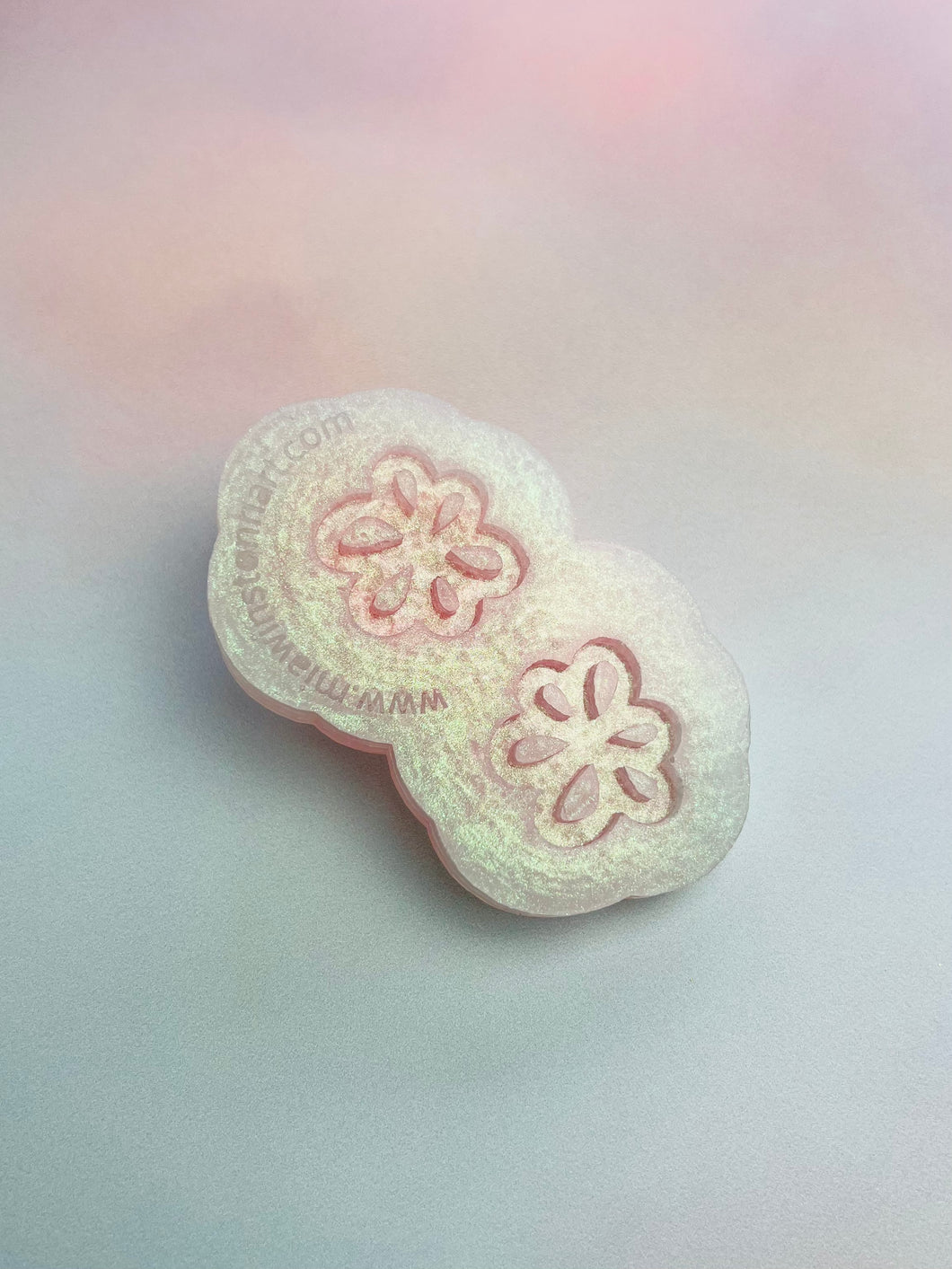 Abstract flower silicone mould