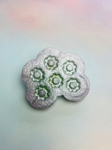 Small flower multi silicone mould - domed effect