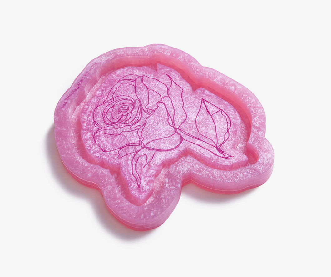 Resin8 X Mia Winston-Hart rose tray mould