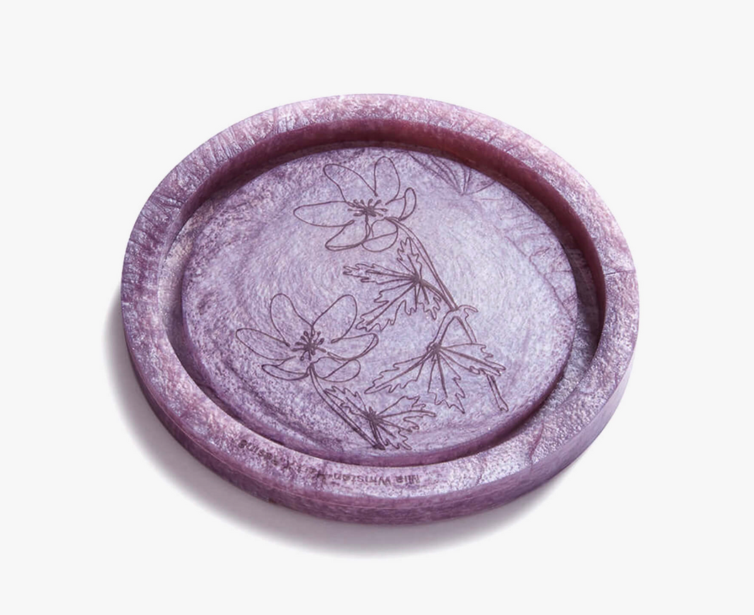 Resin8 X Mia Winston-Hart woodland clematis tray mould