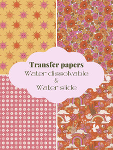 Hippie summer transfer papers