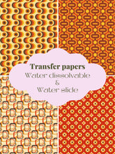 Load image into Gallery viewer, Retro transfer papers bundle A
