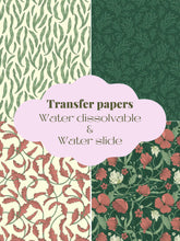 Load image into Gallery viewer, William Morris transfer sheets
