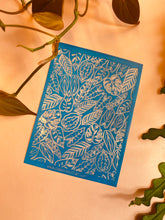 Load image into Gallery viewer, House plant botanical silk screen for polymer clay
